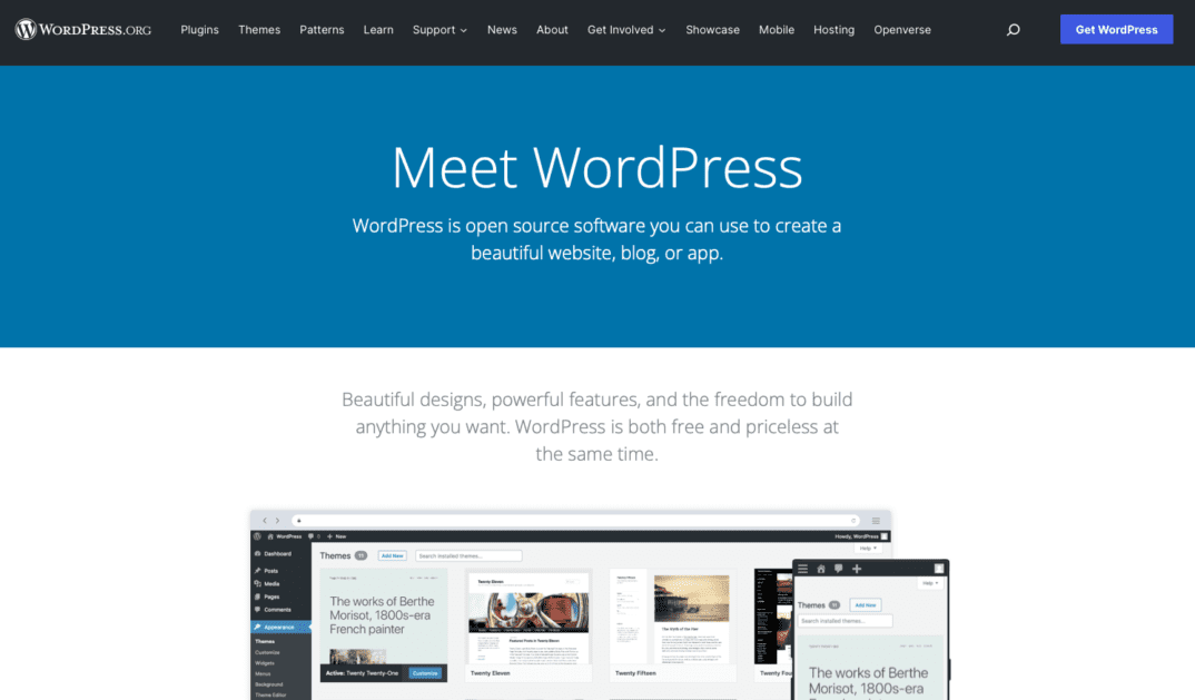 wordpress 1 wordpress.org