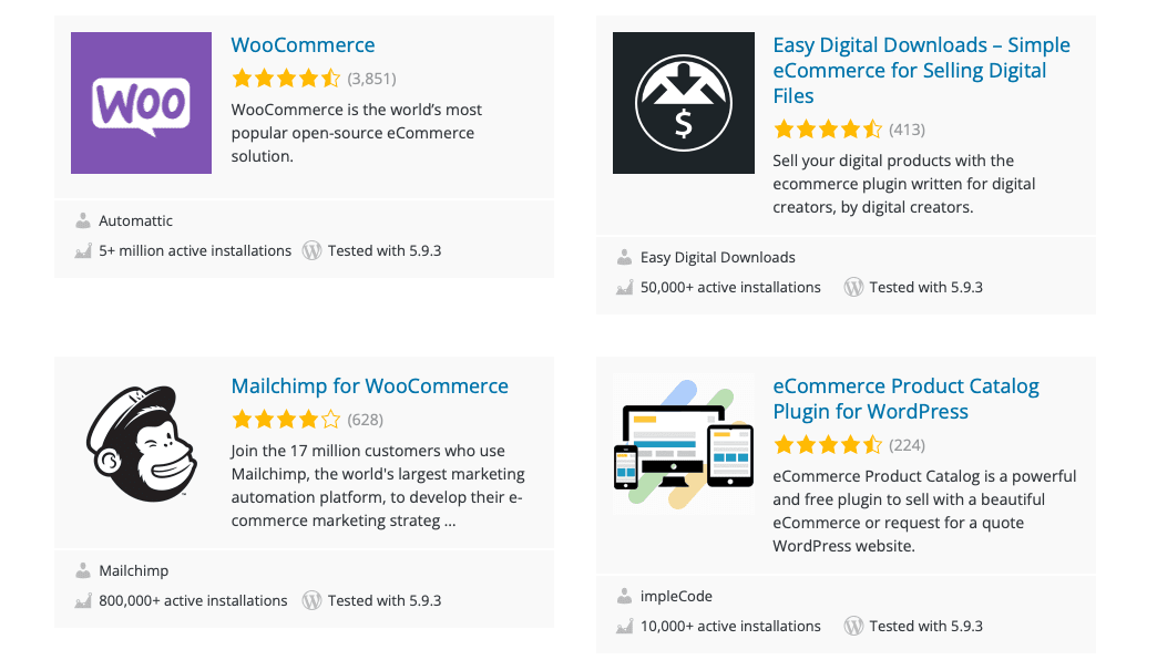 wordpress ecommerce ecommerce plugins for wordpress