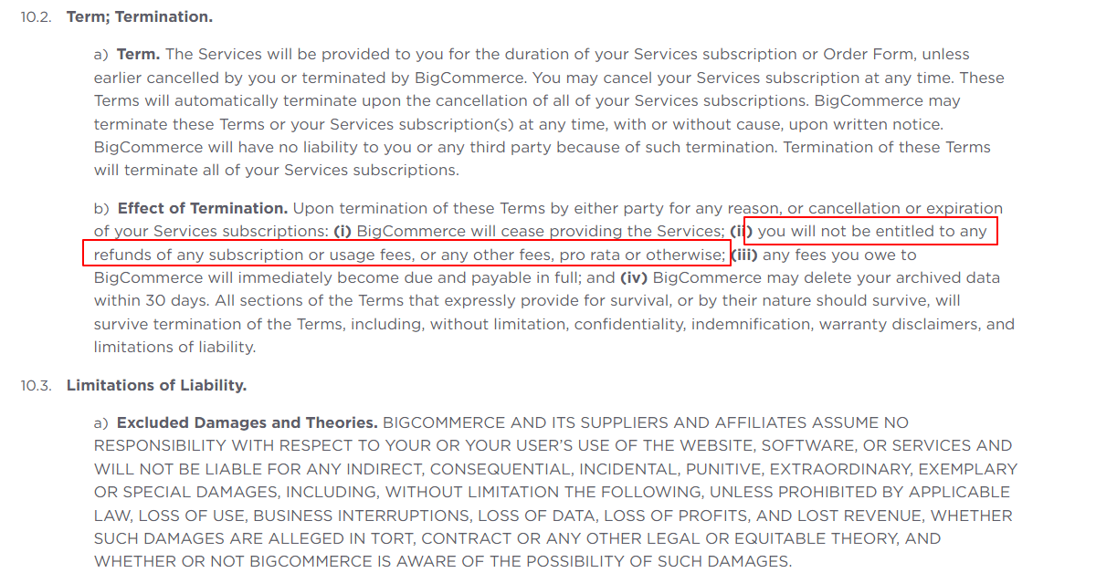 BigCommerce Refund Policy 2024 BigCommerce Refund Policy 2024